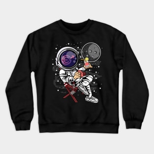 Retirement Plan Astronaut Evergrow EGC Coin To The Moon Crypto Token Cryptocurrency Blockchain Wallet Birthday Gift For Men Women Kids Crewneck Sweatshirt